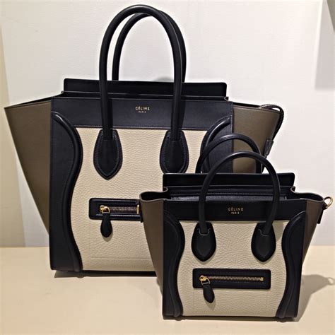 celine bag mini size|pre owned celine bags.